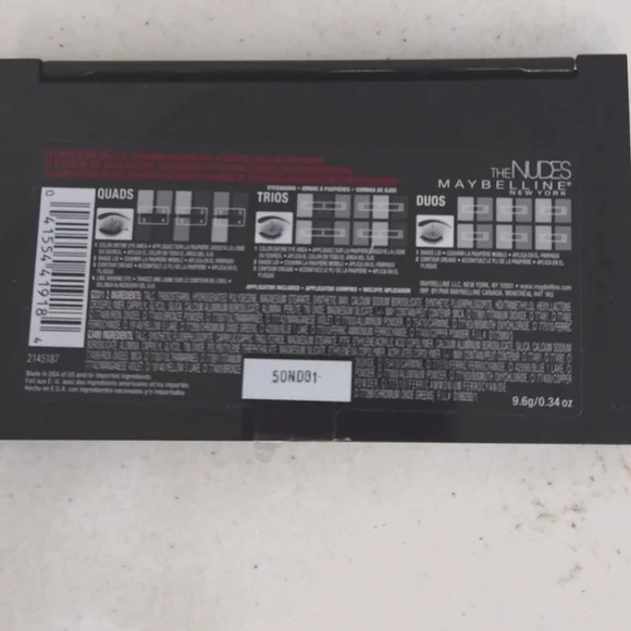 Maybelline Eyeshadow palette NWOT - Picture 3 of 5